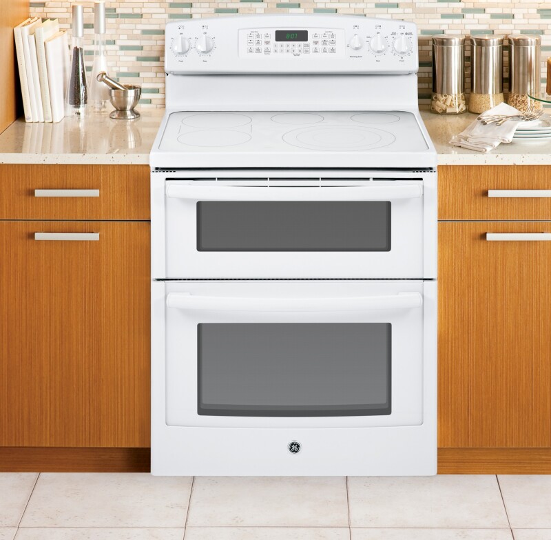 30" Free-Standing Electric Double Oven Range with Convection JB870TFWW