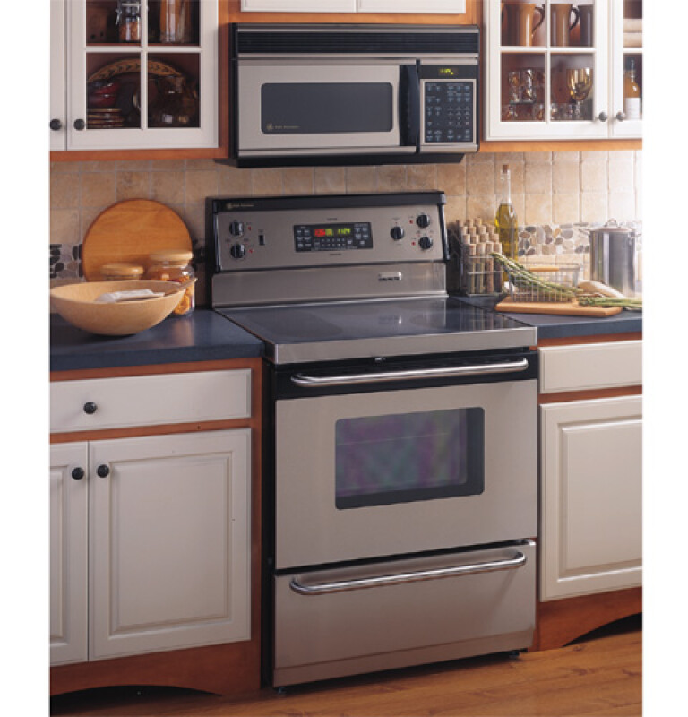 GE Profile Performance Spectra™ 30" Free-Standing QuickClean™ Electric Range JB970SBSS