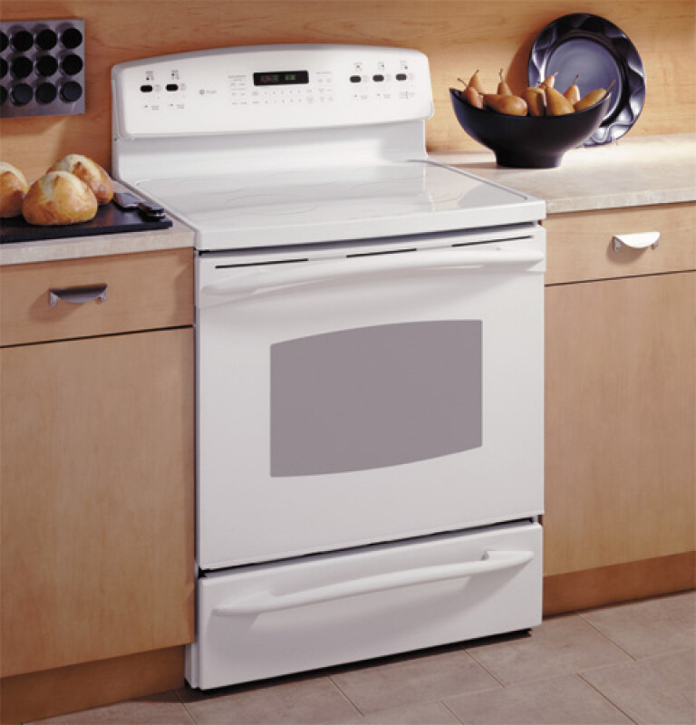 30" Free-Standing Electric Convection Range JB988THWW