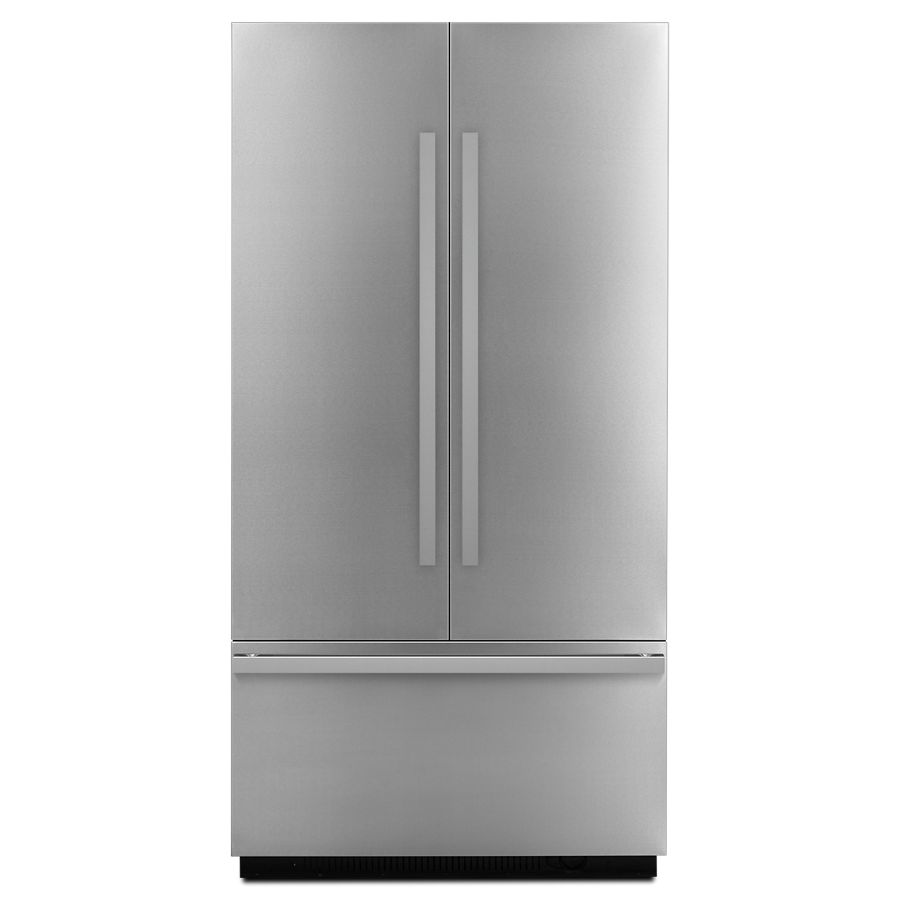 JennAir NOIR™ 42" Fully Integrated Built-In French Door Refrigerator Panel-Kit Stainless Steel JBFFS42NHM Picture 1