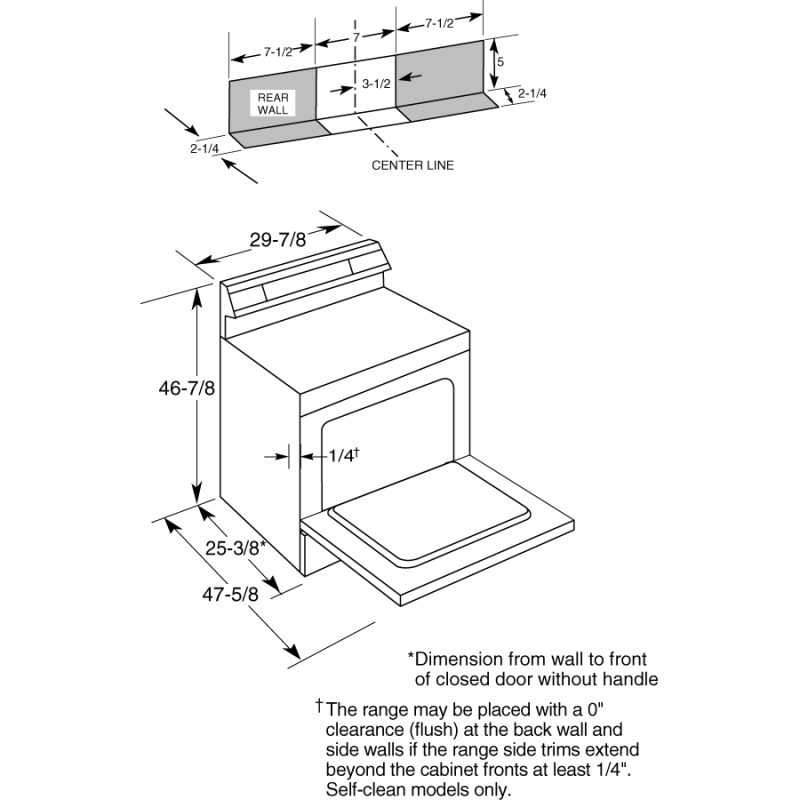 30" Free-Standing Electric Range JBP22BKWH