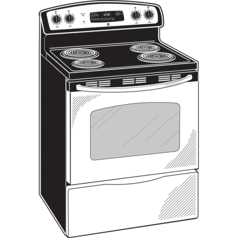 30" Free-Standing Electric Range JBP23SRSS