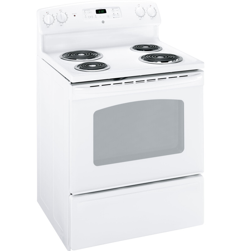 30" Free-Standing Electric Range JBP27DMWW