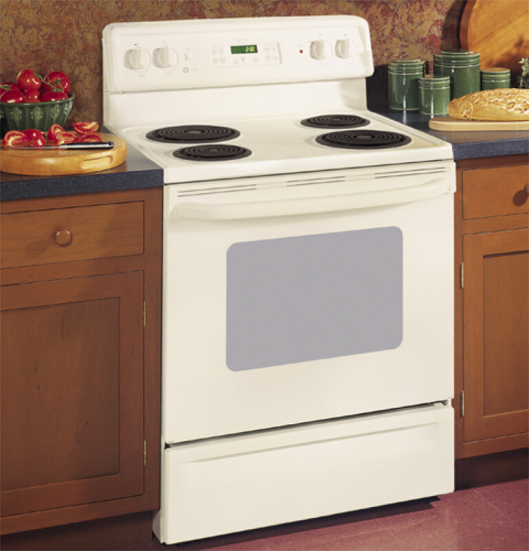 GE Profile Spectra 30" Free-Standing QuickClean™ Electric Range Other JBP48CBCC Picture 1