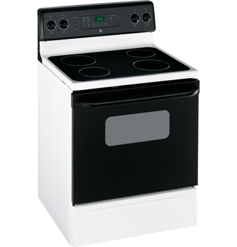 30" Free-Standing CleanDesign Electric Range JBP62BKWH