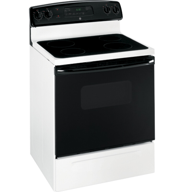 30" Free-Standing CleanDesign Electric Range JBP62BMWH