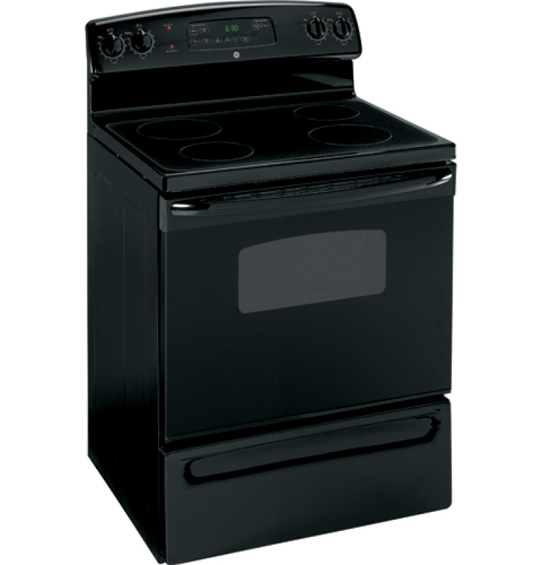 30" Free-Standing CleanDesign Electric Range JBP62DMBB