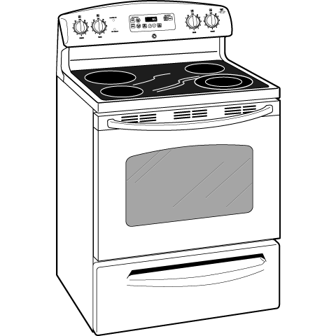 30" Free-Standing Electric Range JBP65DMWW