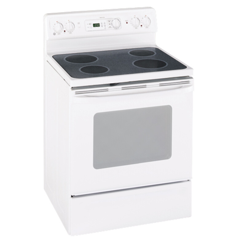 30" Free-Standing CleanDesign Electric Range JBP68HDWW