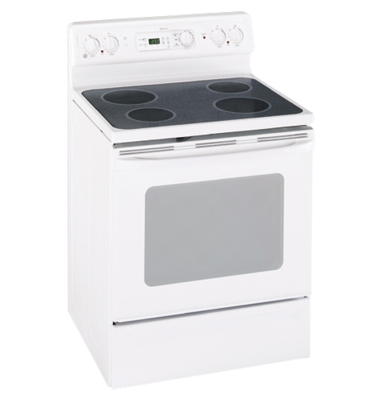 30" Free-Standing CleanDesign Electric Range JBP68WDWW