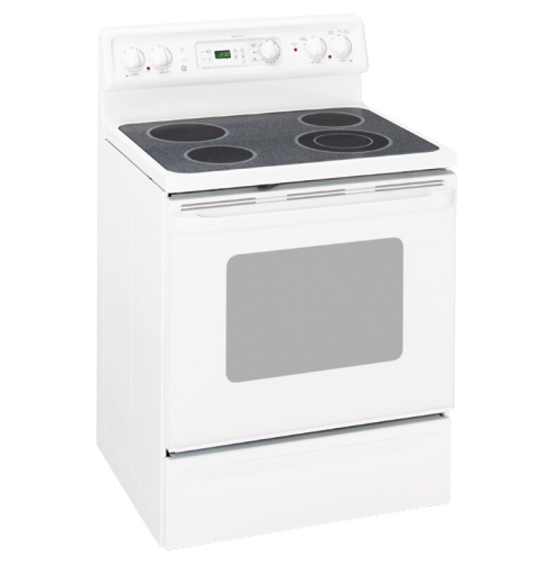 30" Free-Standing CleanDesign Electric Range JBP71WFWW
