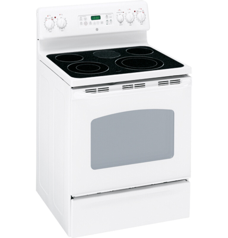 GE 30" Free-Standing Electric Range White JBP80WKWW Picture 1