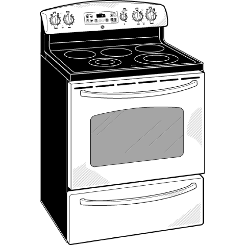 30" Free-Standing Electric Range JBP81SMSS