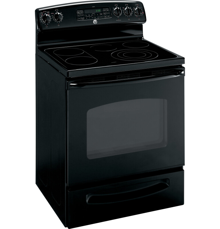 30" Free-Standing Electric Convection Range JBP84DMBB