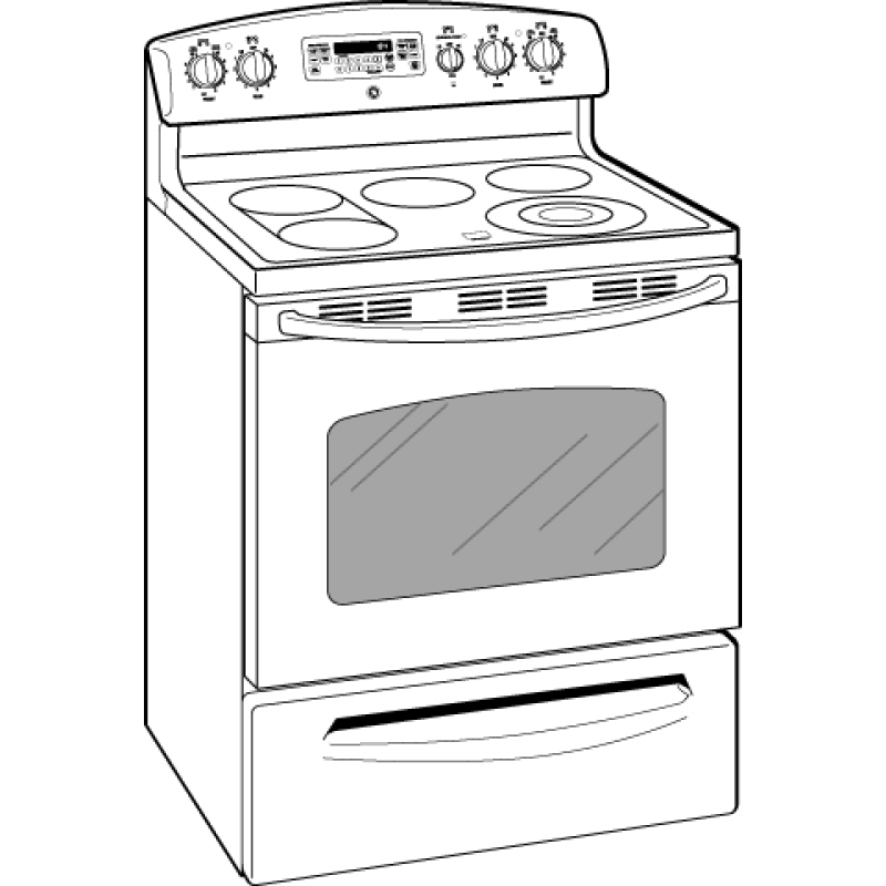 30" Free-Standing Electric Convection Range JBP84TMCC