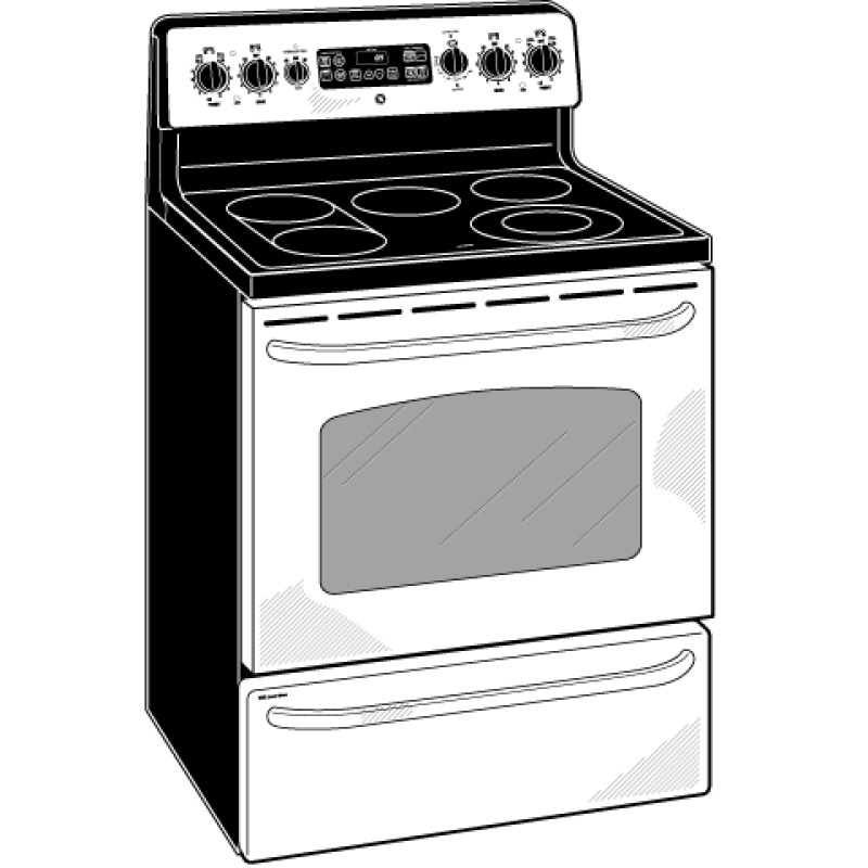 30" Free-Standing Electric Double Oven JBP89SLSS