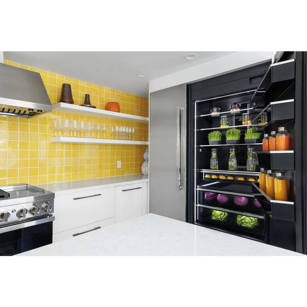 36" Panel-Ready Built-In Column Refrigerator, Right Swing JBRFR36IGX