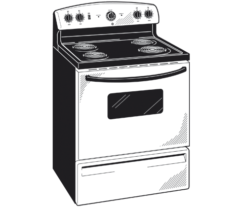 30" Free-Standing Electric Range JBS07SPSA
