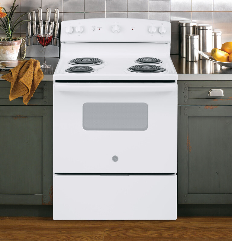 30" Free-Standing Electric Range JBS160DMWW
