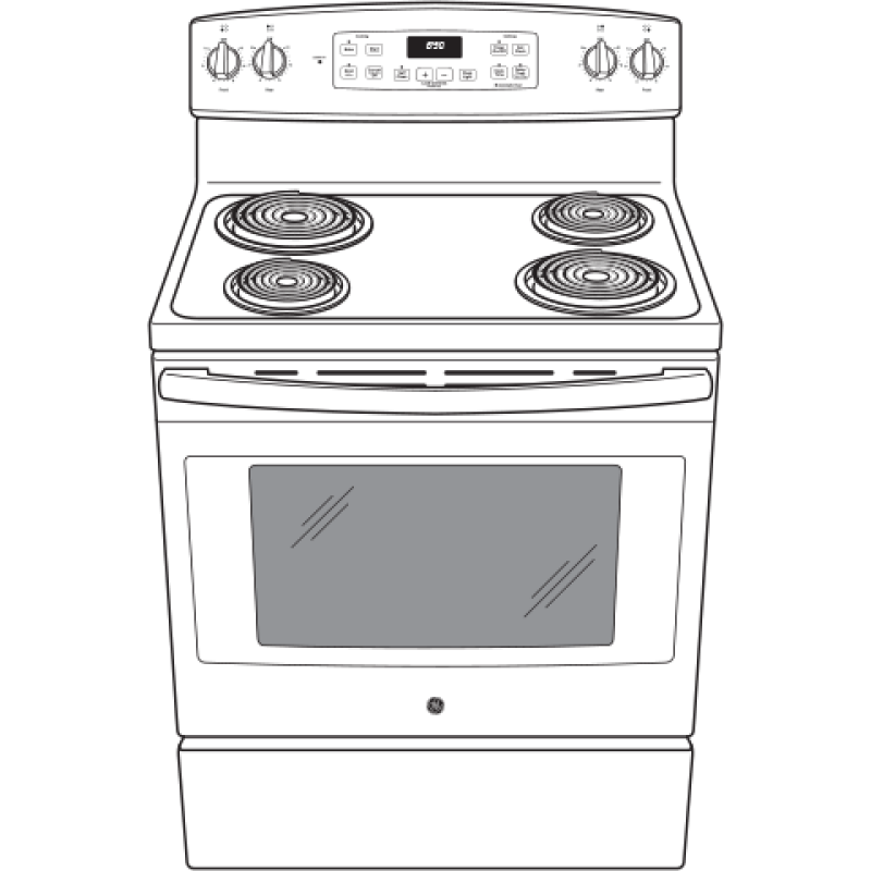 30" Free-Standing Electric Range JBS30RKSS