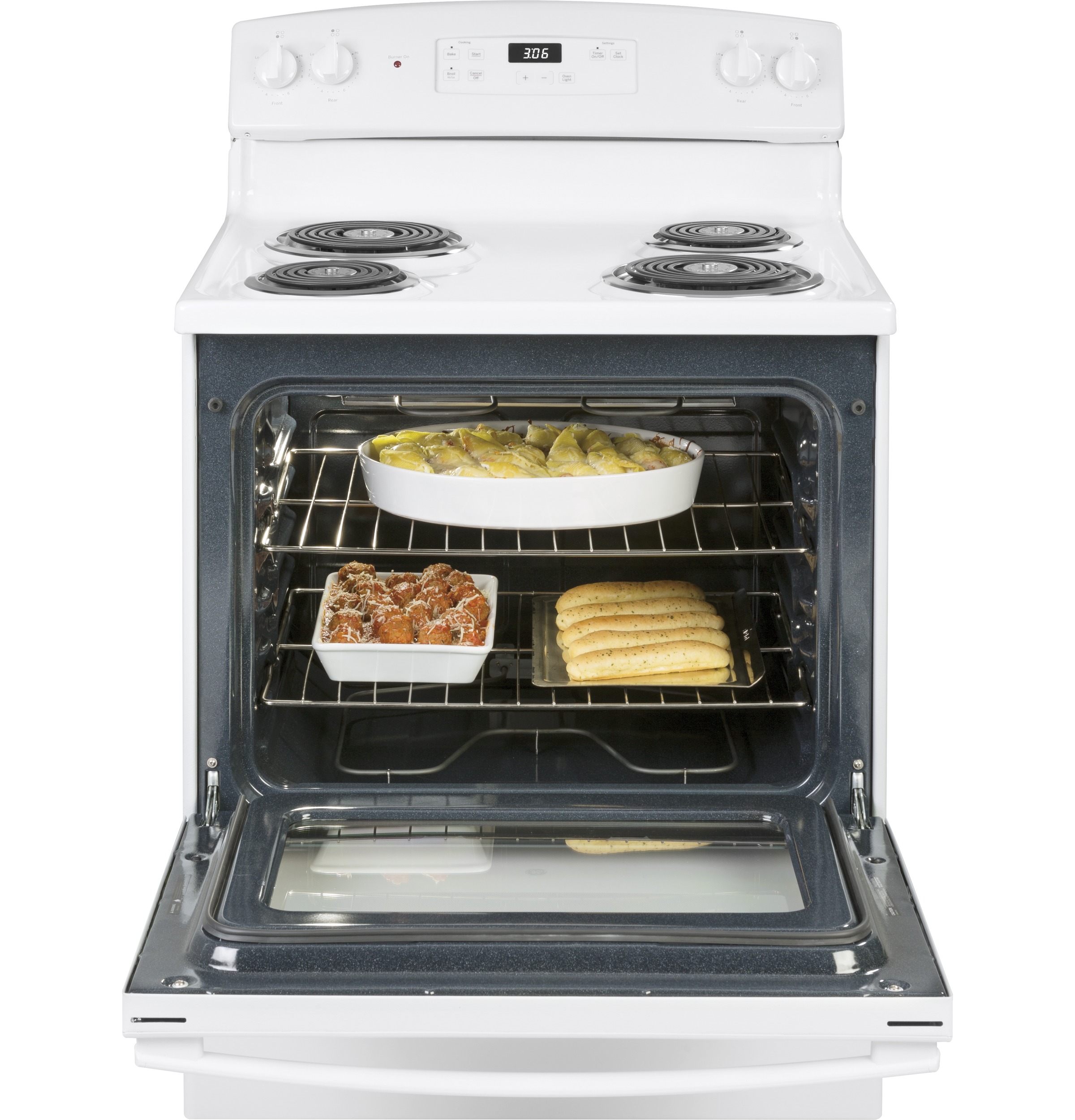 30" Free-Standing Electric Range JBS360DMWW