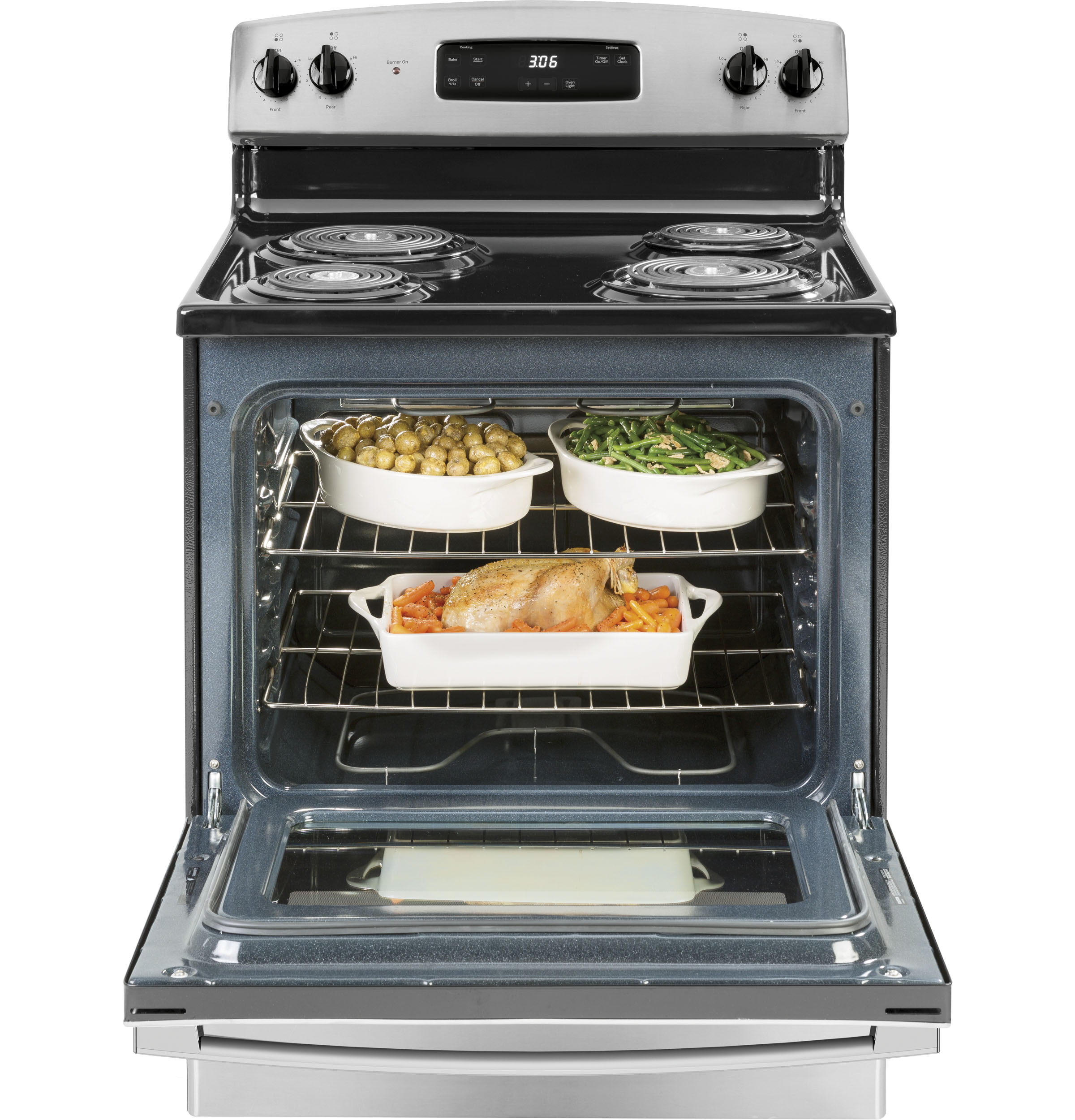 30" Free-Standing Electric Range JBS360RRSS
