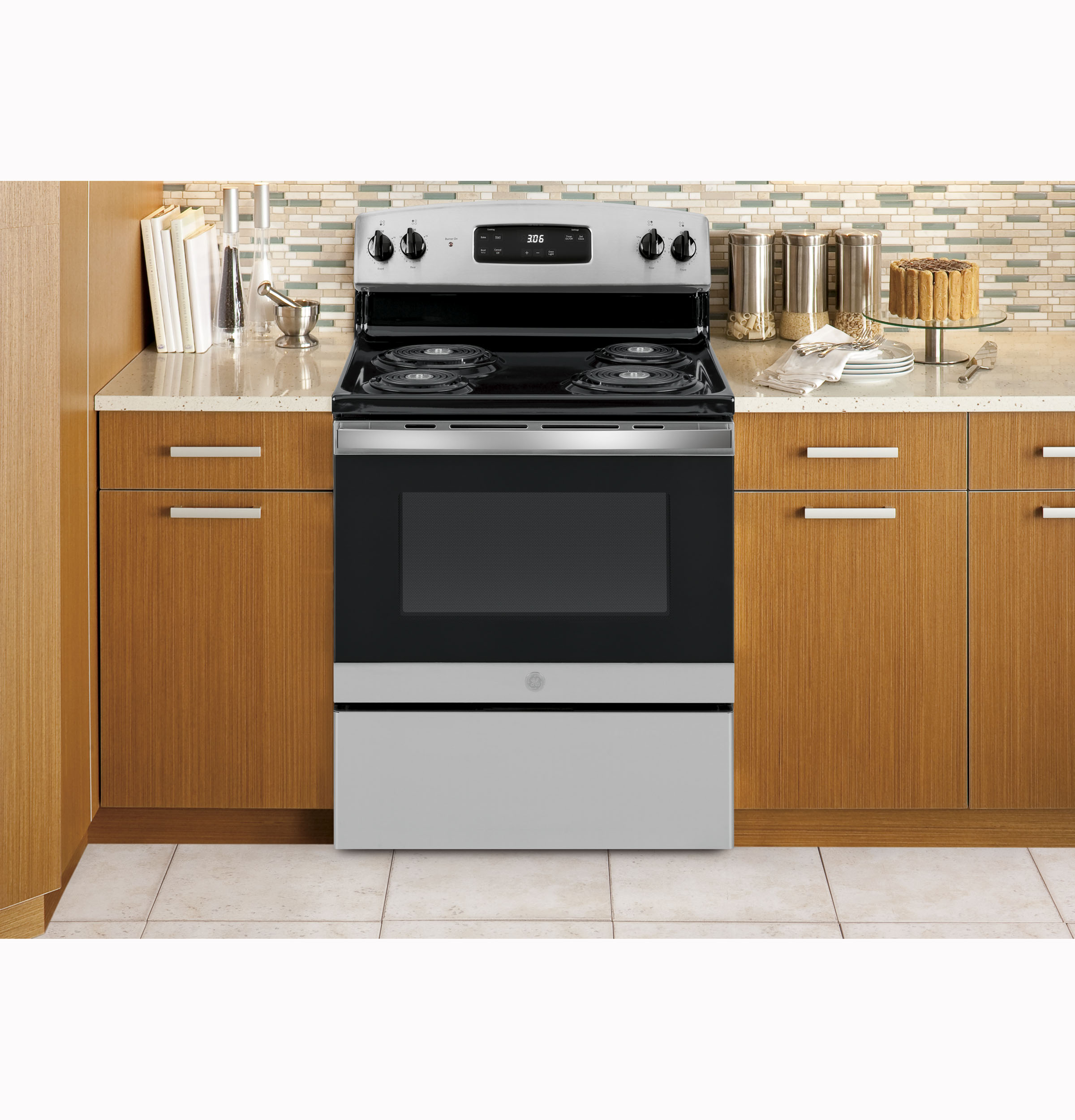 30" Free-Standing Electric Range JBS360RRSS