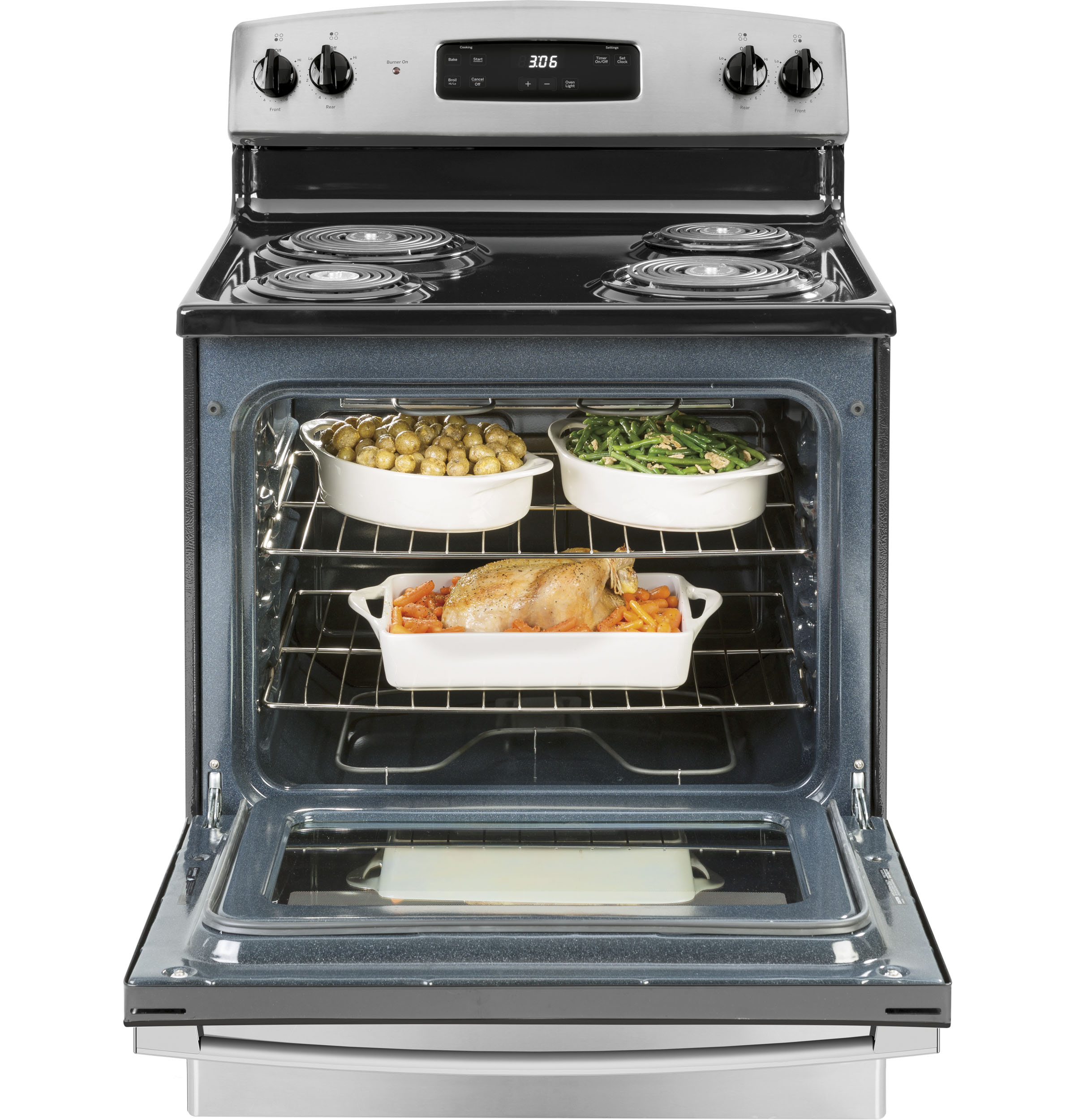 30" Free-Standing Electric Range JBS360RTSS