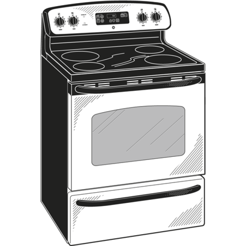 30" Free-Standing Electric Range JBS55SMSS