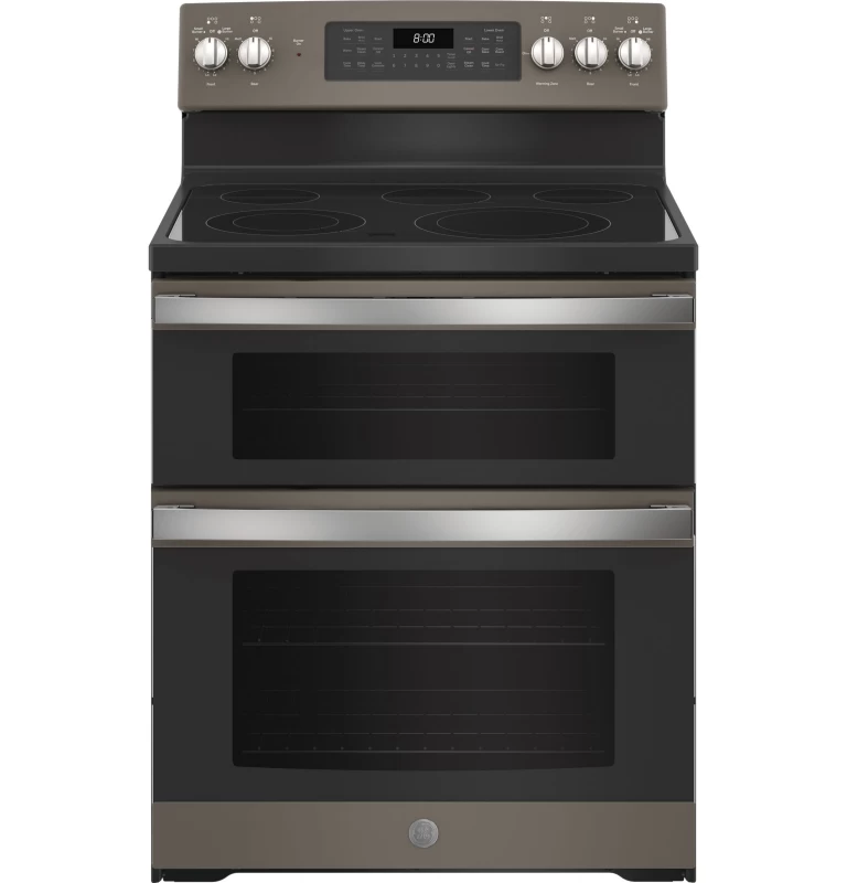 GE 30" Free-Standing Electric Double Oven Convection Range Slate JBS86EPES Picture 1