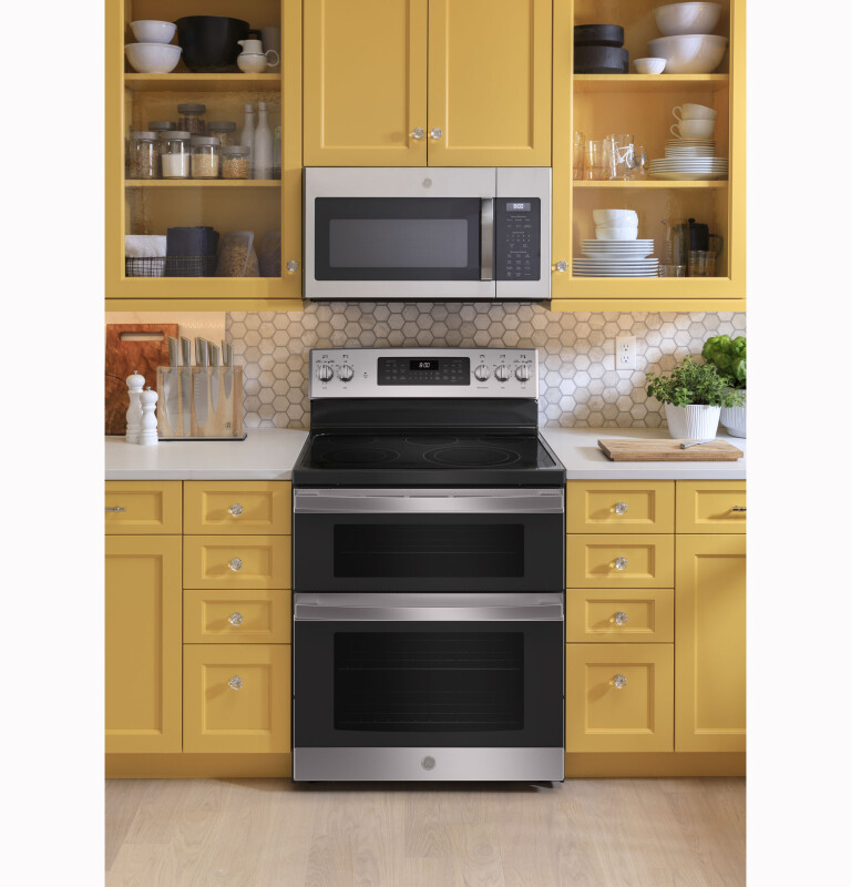 30" Free-Standing Electric Double Oven Convection Range JBS86SPSS