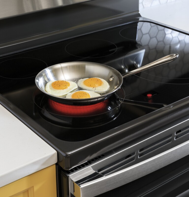 30" Free-Standing Electric Double Oven Convection Range JBS86SPSS