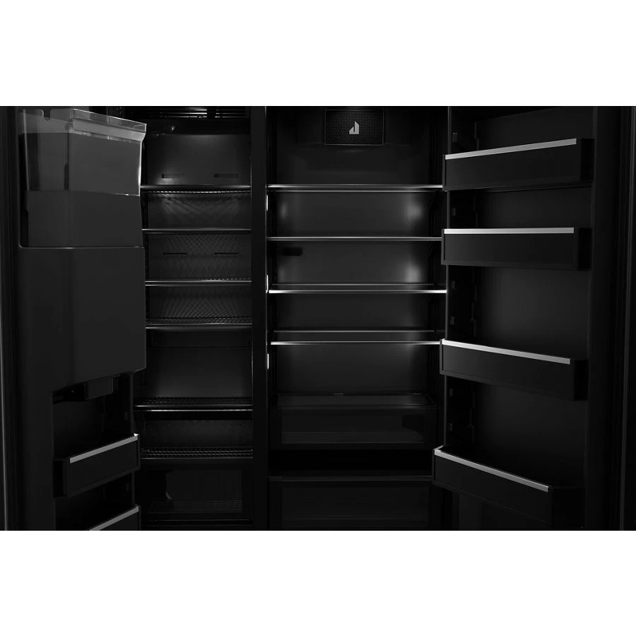 RISE 42" Built-In Side-By-Side Refrigerator with External Ice and Water Dispenser JBSS42E22L