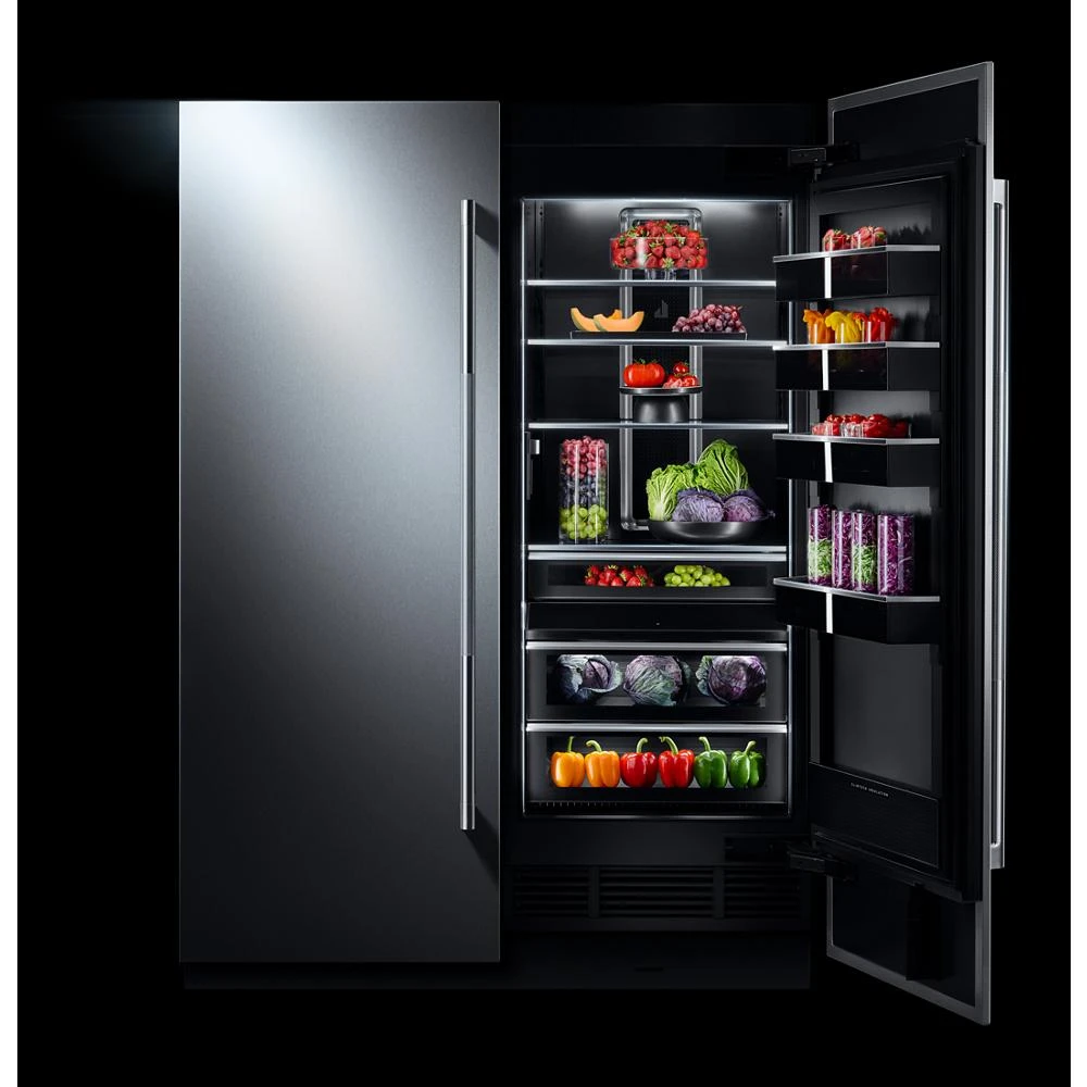 30" Panel-Ready Built-In Column Freezer, Left Swing JBZFL30IGX