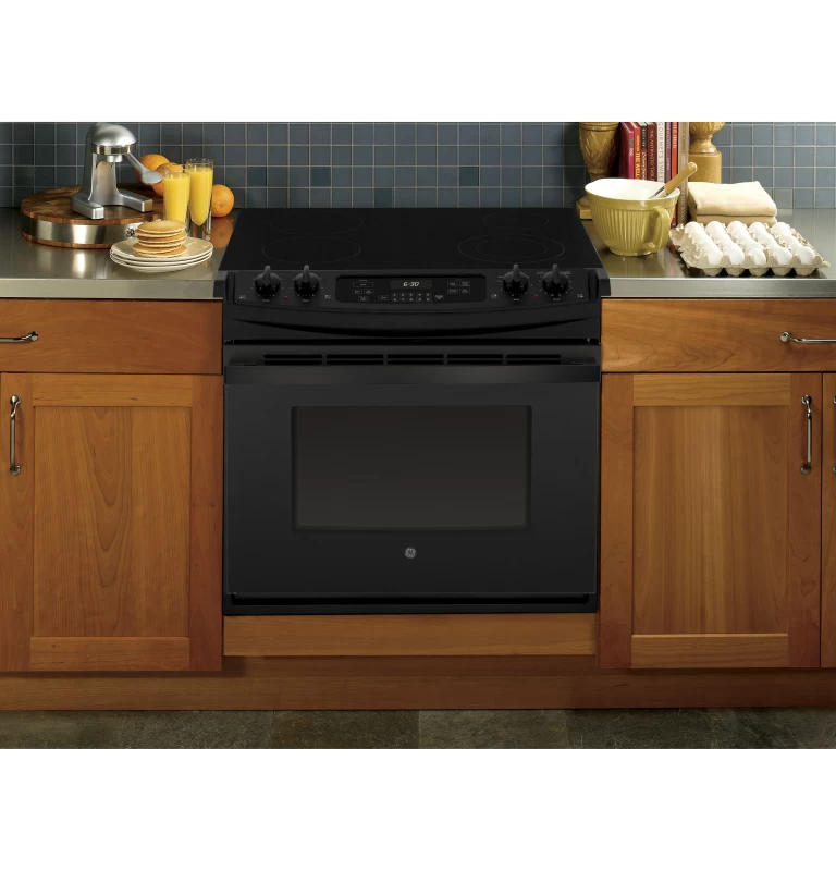 30" Drop-In Electric Range JD630DTBB