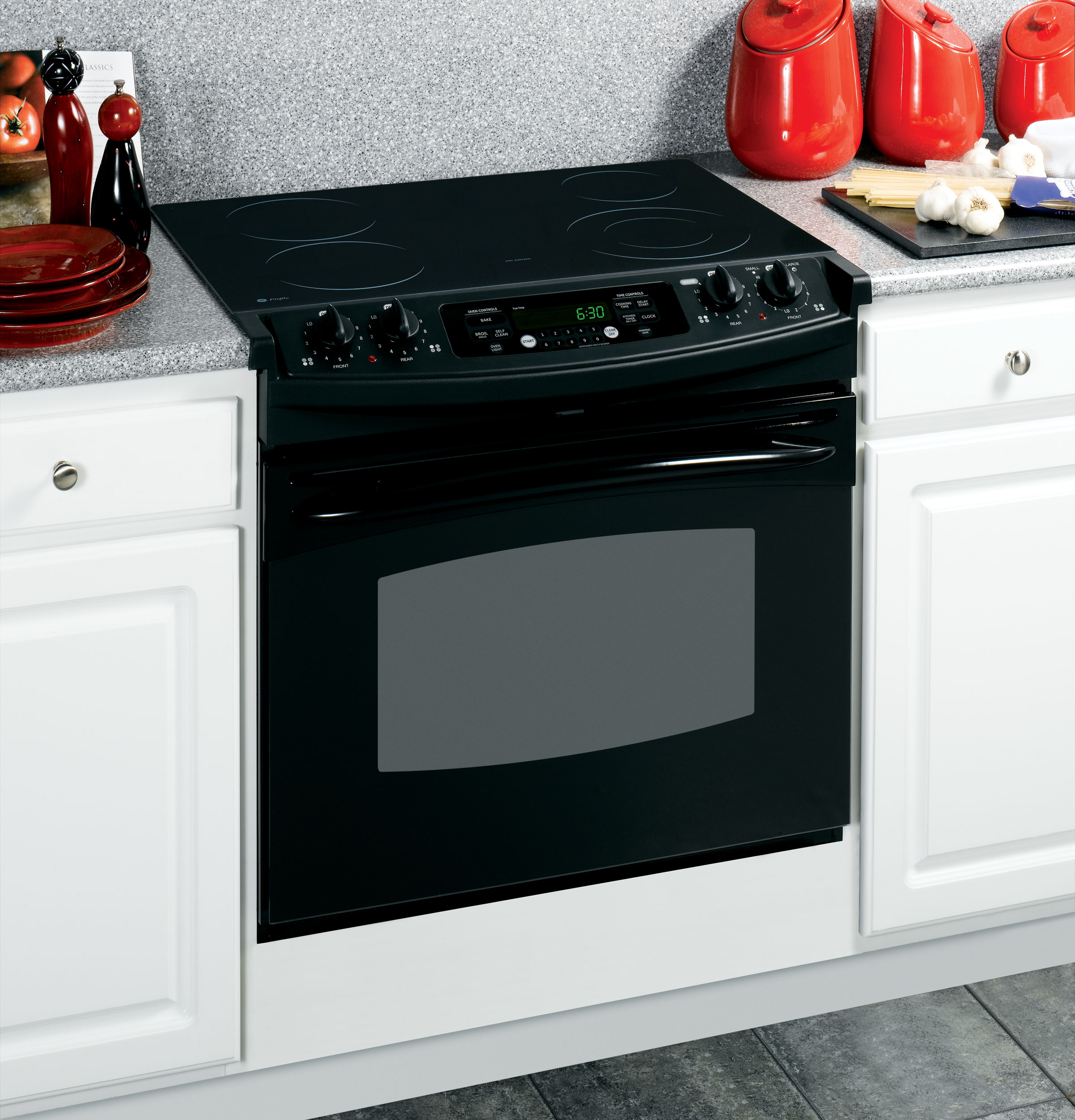 30" Drop-In Electric Range JD900BKBB