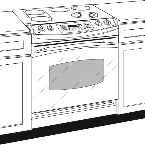 30" Drop-In Electric Range JD968TKWW