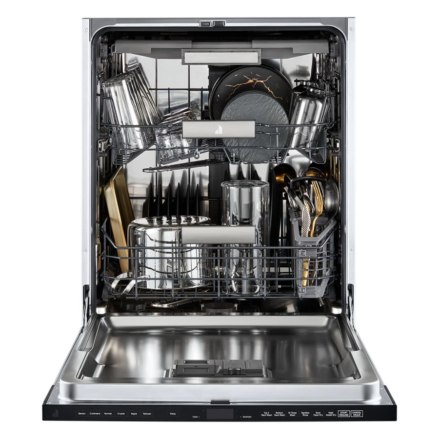 24" Panel-Ready Fully Integrated Dishwasher with Precise Fit 3rd Rack for Cutlery JDAF3924RX