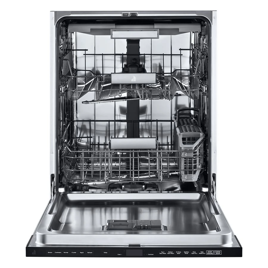 24" Panel-Ready Fully Integrated Dishwasher with Precise Fit 3rd Rack for Cutlery JDAF3924RX