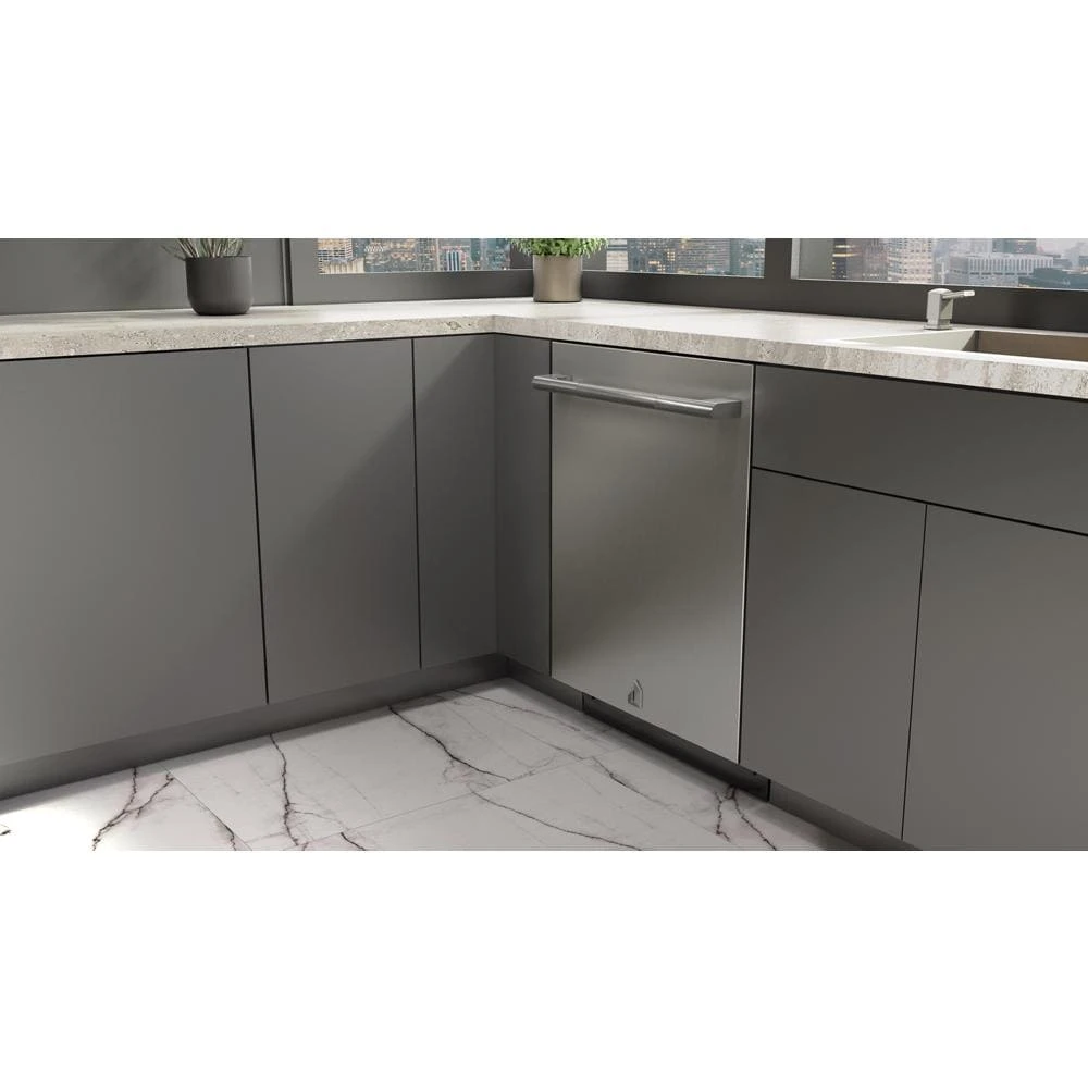 24" RISE™ Fully Integrated Dishwasher with 3rd Level Rack with Wash JDAF5924RL