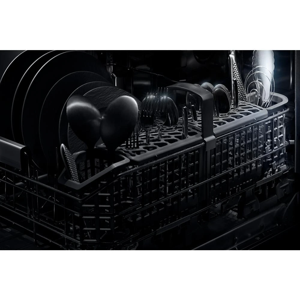 24" NOIR™ Fully Integrated Dishwasher with 3rd Level Rack with Wash JDAF5924RM