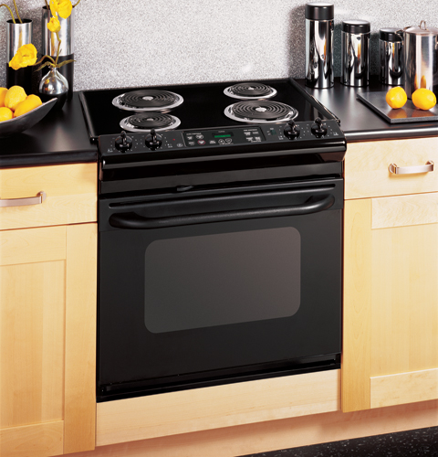 30" Drop-In Electric Range with Self-Cleaning Oven JDP39BKBB