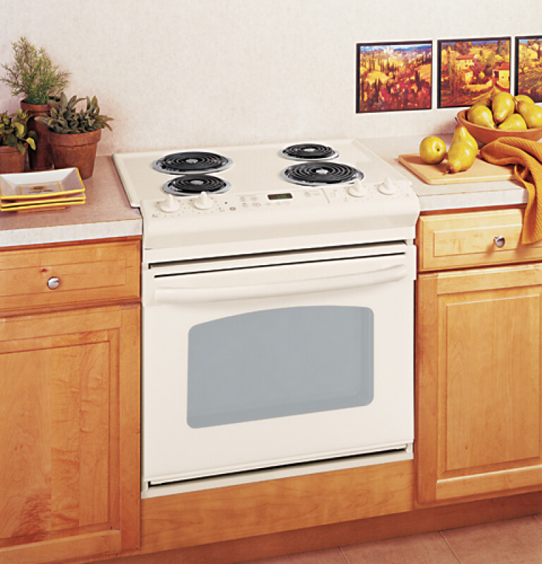 30" Drop-In Electric Range with Self-Cleaning Oven JDP39DNCC