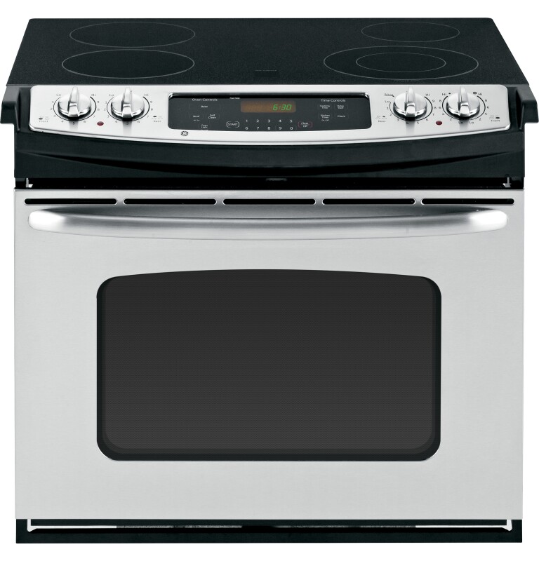 30" Drop-In Electric Range with Self-Cleaning Oven JDP42STSS