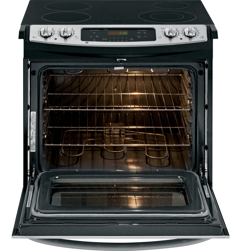 30" Drop-In Electric Range with Self-Cleaning Oven JDP42STSS