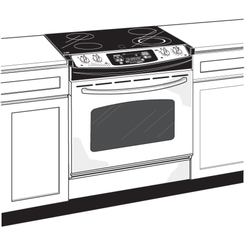 30" Drop-In Electric Range with Self-Cleaning Oven JDP42STSS