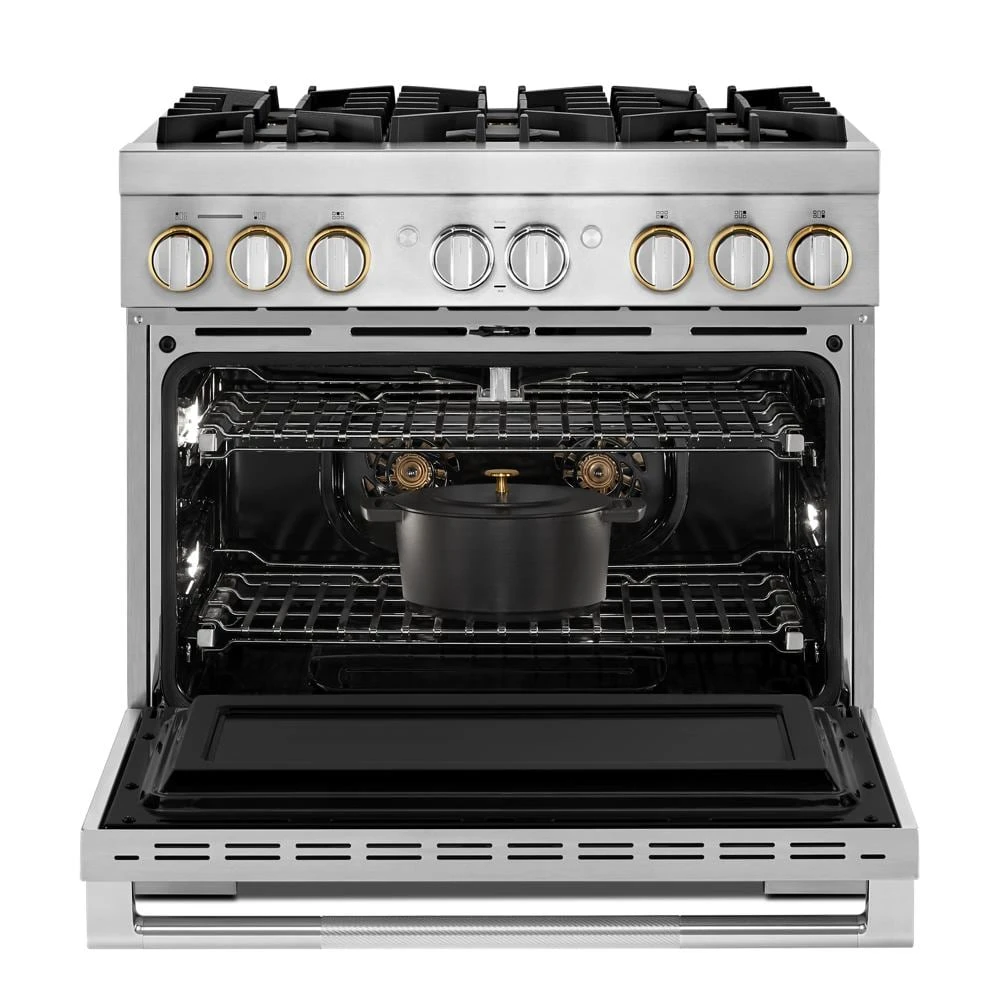 RISE™ 36" Dual-Fuel Professional Range JDRP436HL