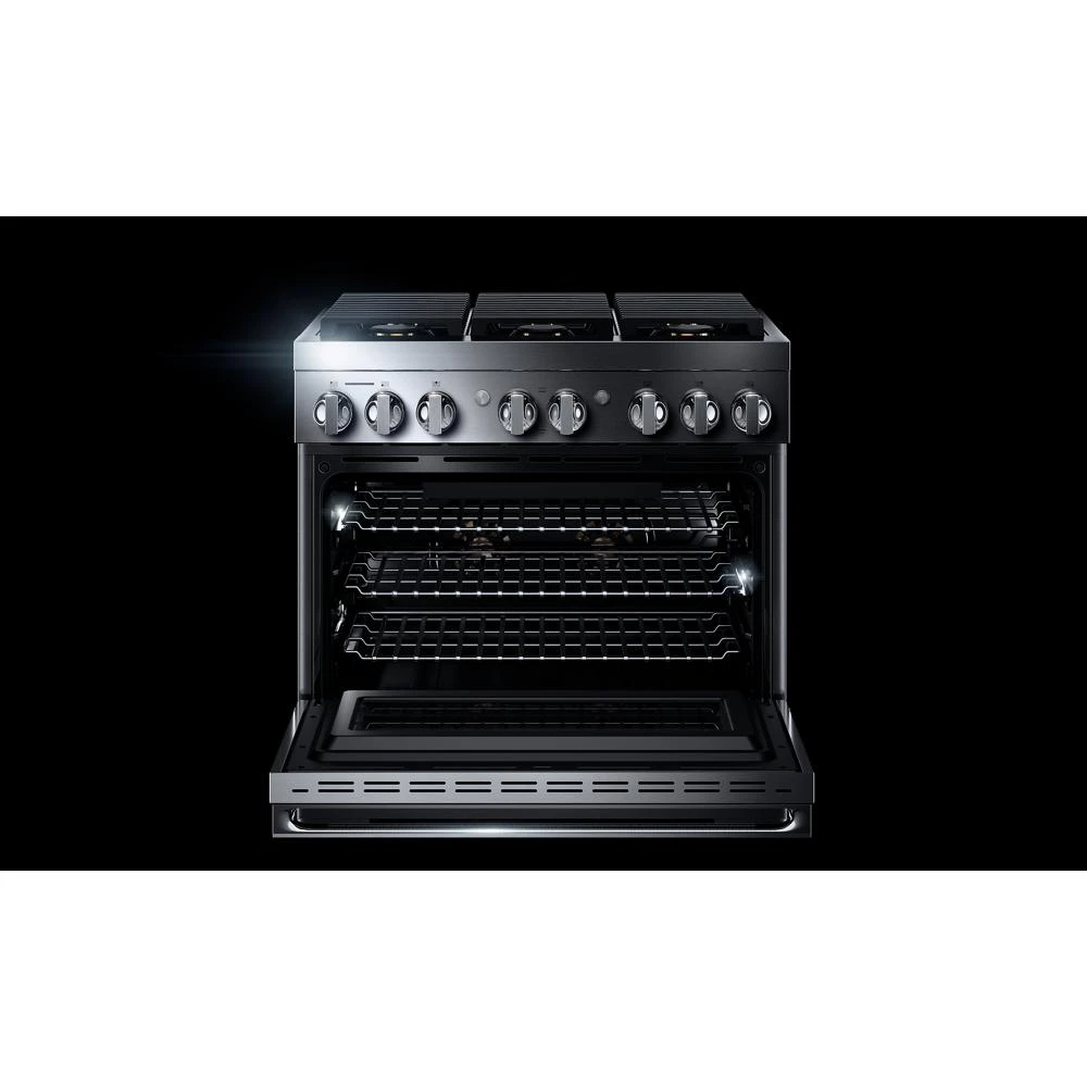 NOIR™ 36" Dual-Fuel Professional Range JDRP436HM
