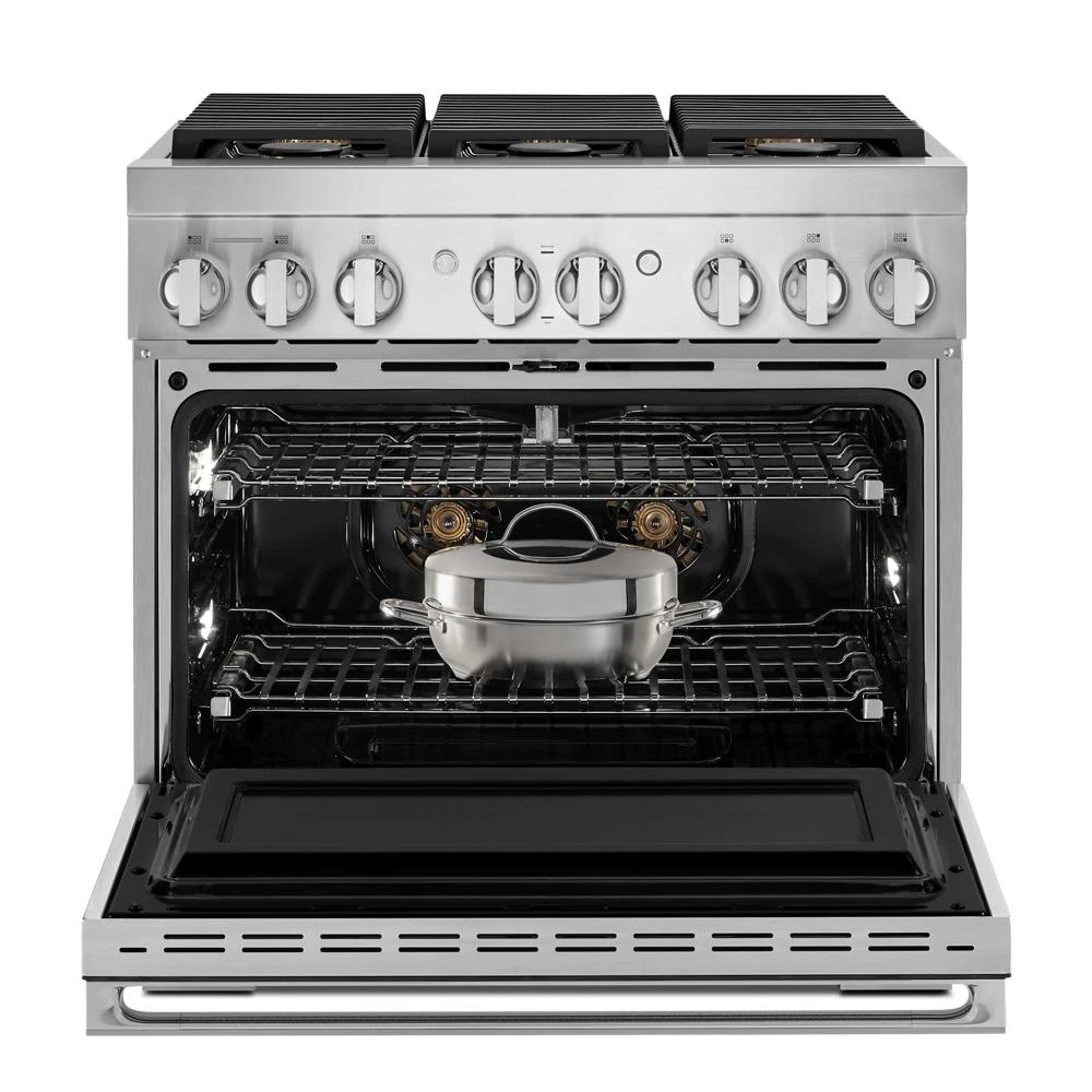 NOIR™ 36" Dual-Fuel Professional Range JDRP436HM