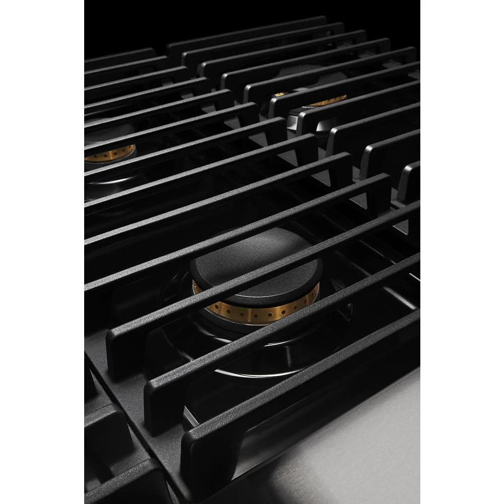 NOIR™ 36" Dual-Fuel Professional Range with Chrome-Infused Griddle JDRP536HM